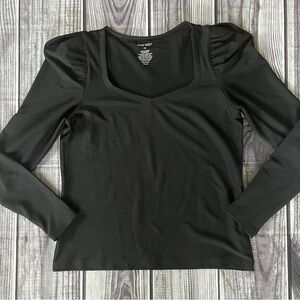 NWOT Women’s Nine West blouse, size M, color mineral black